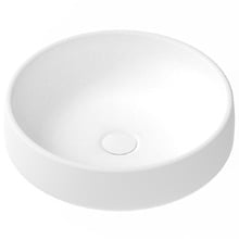 Jean 400mm Matte Round Concrete Basin & Waste Set